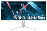 NNEKG 40 Ultrawide IPS WQHD 144Hz FreeSync USB C HDR Monitor (3440 x 1440)
