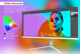 NNEKG 40 Ultrawide IPS WQHD 144Hz FreeSync USB C HDR Monitor (3440 x 1440)