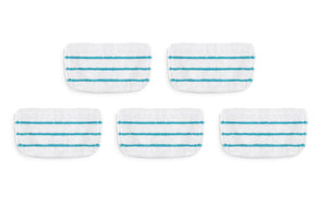 NNEKG 3 in 1 Premium Steam Mop Replacement Pads (5 Pack)