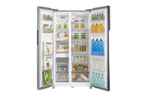 NNEKG 532L Side by Side Fridge Silver
