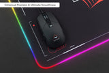 NNEKG RGB LED Extended Gaming Mouse Mat XL (Official Batman Edition)