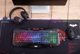 NNEKG RGB LED Extended Gaming Mouse Mat XL (Official Batman Edition)