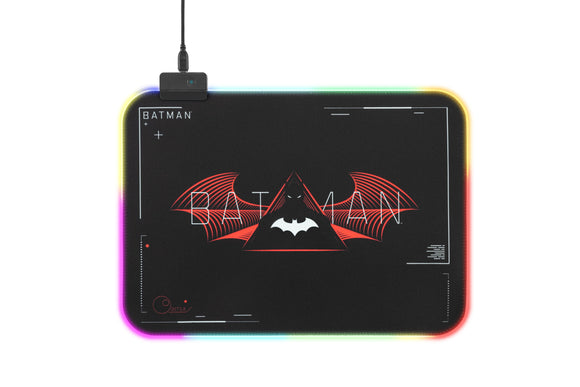 NNEKG RGB LED Gaming Mouse Pad (Official Batman Edition)