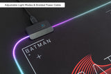 NNEKG RGB LED Gaming Mouse Pad (Official Batman Edition)