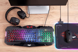 NNEKG RGB LED Gaming Mouse Pad (Official Batman Edition)