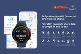 NNEKG Pulse+ II Smart Watch (Navy Blue)