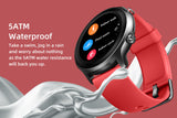 NNEKG Pulse+ II Smart Watch (Coral Red)