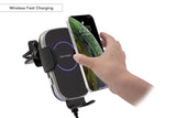 NNEKG Automatic 15W Wireless Car Charger and Phone Holder
