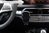 NNEKG Automatic 15W Wireless Car Charger and Phone Holder