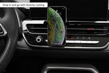 NNEKG 2 in 1 Gravity Phone Cradle Holder with Vent Mount and Sticker