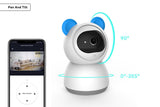 NNEKG Pan & Tilt Motion Tracking Security Camera 2S (Animal Edition)