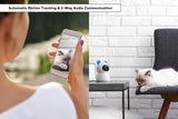 NNEKG Pan & Tilt Motion Tracking Security Camera 2S (Animal Edition)