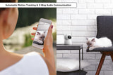 NNEKG Pan & Tilt Motion Tracking Security Camera 2S
