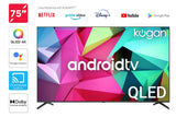 NNEKG QLED 75 4K UHD HDR Smart TV Android TVâ (Dolby Atmos XQ9610)