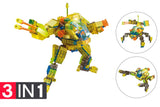 NNEKG Lego Compatible MetaMorph Elite Blocks (Light Up Robot)