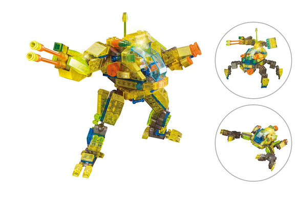 NNEKG Lego Compatible MetaMorph Elite Blocks (Light Up Robot)