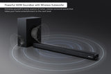 NNEKG 2.1Ch 160W Dolby Soundbar with Wireless Subwoofer