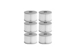 NNEKG Filter Cartridges for Bergen Inflatable Spa (6 Pack) with Mesh Cover