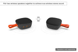 NNEKG IPX7 Waterproof Portable Wireless Bluetooth Speaker (Matte Black)