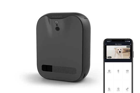 NNEKG Pet Treat Dispenser HD Camera (Black)