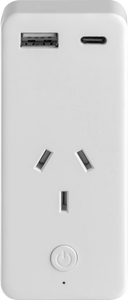 NNEKG Smart Plug With Energy Meter & 5V 2A USB A&C Ports (4 Pack)