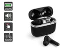 NNEKG W Pro Active Noise Cancelling Earphones with Wireless Charging Case (Black)