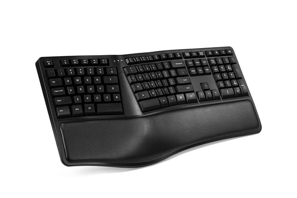 NNEKG Ergonomic Comfort Wireless Keyboard