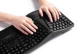 NNEKG Ergonomic Comfort Wireless Keyboard
