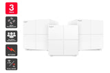 NNEKG AC1200 Whole Home Mesh WiFi 3 Pack (Wi Fi 5)