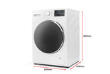 NNEKG 9kg 6kg Washer Dryer Combo