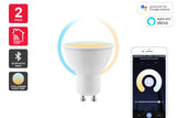 NNEKG 5W Cool & Warm White Smart LED Bulb (GU10 Bluetooth Mesh) Pack of 2