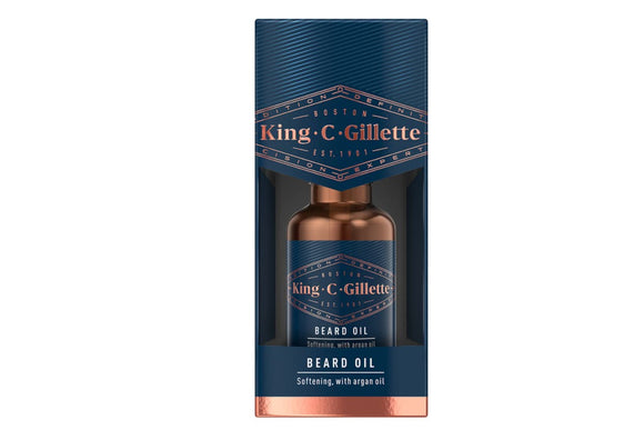 NNEKG King C. Gillette Mens Beard Oil 30ml