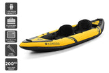 NNEKGE 1 2 Person Inflatable Cruising Kayak