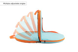 NNEKG Beach Cushion Recliner (Blue Orange)