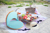 NNEKG Beach Cushion Recliner (Blue Orange)
