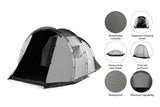 NNEKGE Large Family Camping Tent (4 Person)