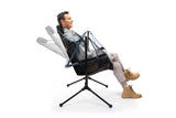 NNEKGE Luxury Reclining Camping Chair (Smoke)