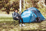 NNEKGE Luxury Reclining Camping Chair (Smoke)