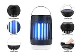 NNEKG USB Solar Rechargeable Portable Mosquito Zapper Lantern