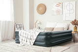 NNEKG Double Height Queen Inflatable Mattress Air Bed with 240V Pump