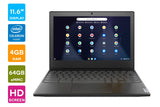 NNEKG Lenovo Chromebook 3 11.6 Celeron Laptop (4GB 64GB)