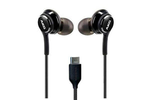 NNEKG Samsung AKG EO IG955 In Ear Earphones Type C Connection (Black)