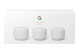 NNEKG Nest Wifi Router and 2 Points (3 Pack Total Snow) Refurbished