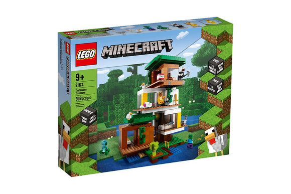 NNEKG LEGO Minecraft The Modern Treehouse