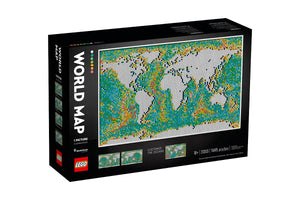 NNEKG LEGO ART World Map