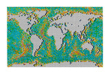 NNEKG LEGO ART World Map