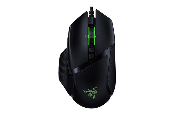 NNEKG Razer Basilisk V2 Ergonomic Wired Gaming Mouse Black