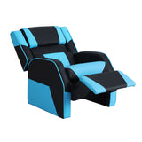 NNEDSZ Kids Recliner Chair PU Leather Gaming Sofa Lounge Couch Children Armchair