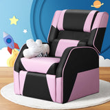 NNEDSZ Kids Recliner Chair Gaming Lounge Sofa Couch PU Leather Children Armchair