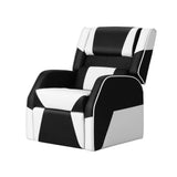 NNEDSZ Kids Recliner Chair PU Leather Gaming Sofa Lounge Couch Children Armchair